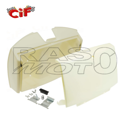 Kit Top Case Cif + Porte + Serrure Complet Piaggio VESPA PK - PK AUTOMATIQUE - PKS 50 - 80 - 125 